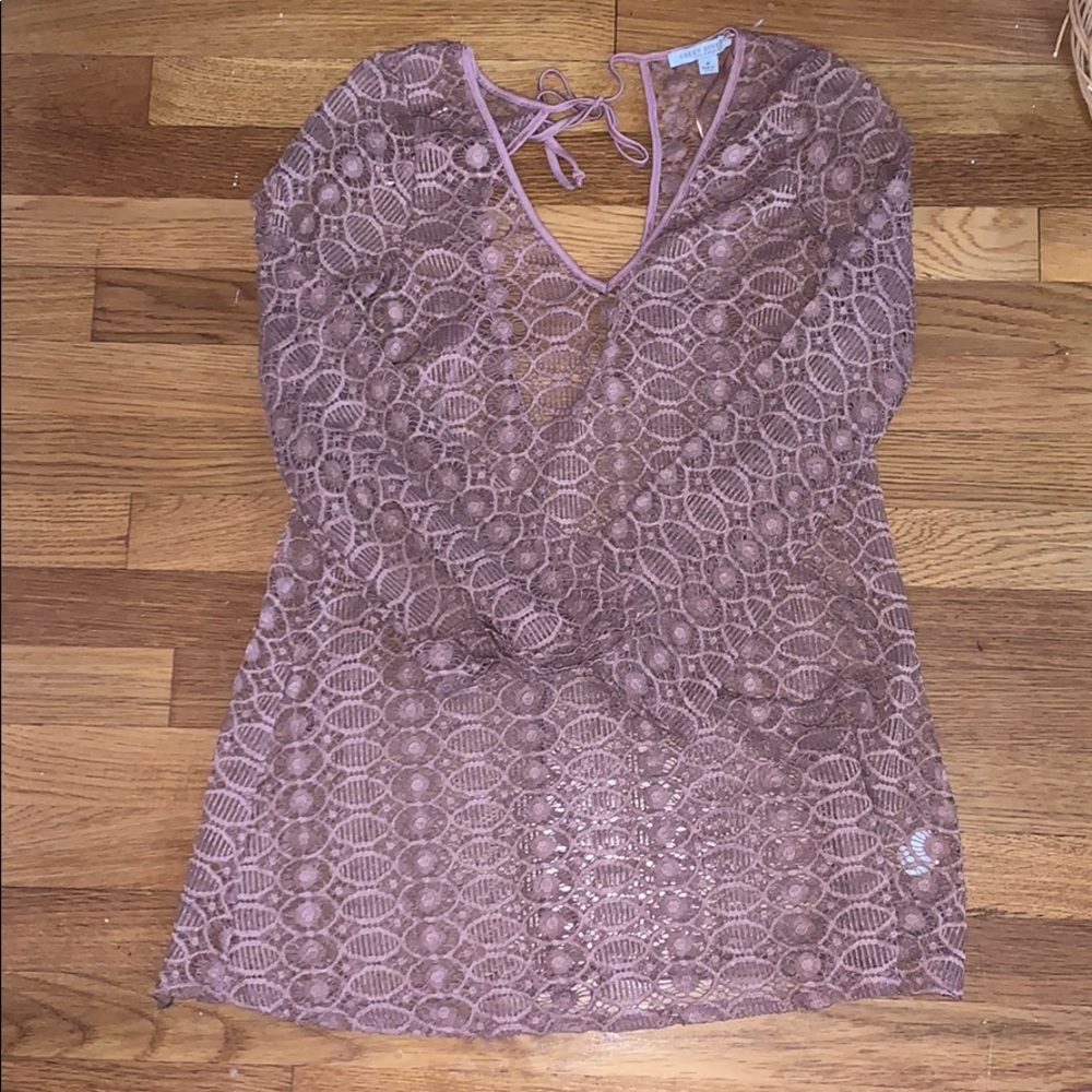 Swim Lace Coverup